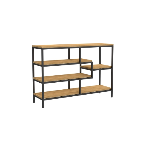 KONSOLA Z DREWNA LITEGO DĄB OLCHA SKD-335