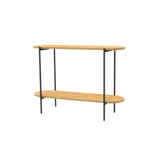 KONSOLA Z DREWNA LITEGO DĄB OLCHA SKD-336