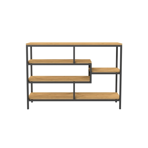 KONSOLA Z DREWNA LITEGO DĄB OLCHA SKD-335