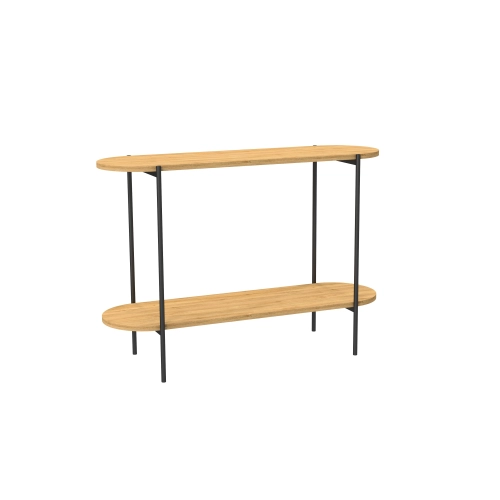 KONSOLA Z DREWNA LITEGO DĄB OLCHA SKD-336