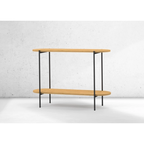 KONSOLA Z DREWNA LITEGO DĄB OLCHA SKD-336