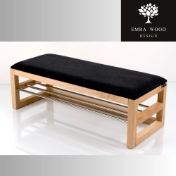 Ławka Pufa Tapicerowana Siedzisko Strong 15 LPG-504 Olcha Loft Rozmiary od 50 cm do 200 cm