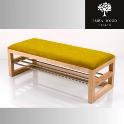 Ławka Pufa Tapicerowana Siedzisko Strong 07 LPG-504 Olcha Loft Rozmiary od 50 cm do 200 cm