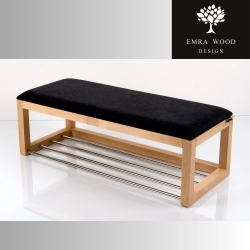 Ławka Pufa Tapicerowana Siedzisko Strong 15 LPG-505 Olcha Loft Rozmiary od 50 cm do 200 cm