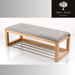 Ławka Pufa Tapicerowana Siedzisko Strong 14 LPG-505 Olcha Loft Rozmiary od 50 cm do 200 cm