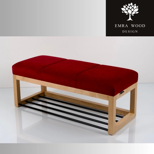 Ławka Pufa Tapicerowana SiedziskoHOLD ME 31 LPG-506 Olcha Loft Rozmiary od 50 cm do 200 cm