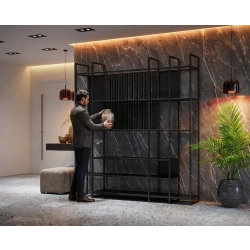 REGAŁ NA KSIĄŻKI METALOWE  RNK-133