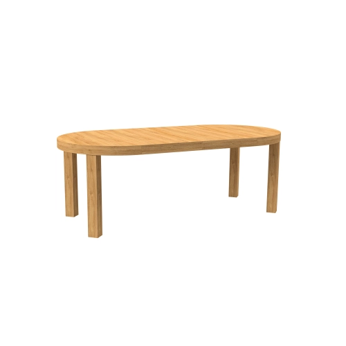 Stół ST-111A  okrągły rozładany dębowy