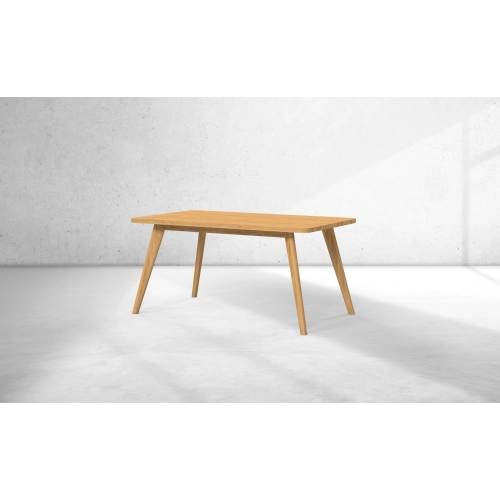 Stół ST-100A  prostokątny drewniany- dąb,jesion .