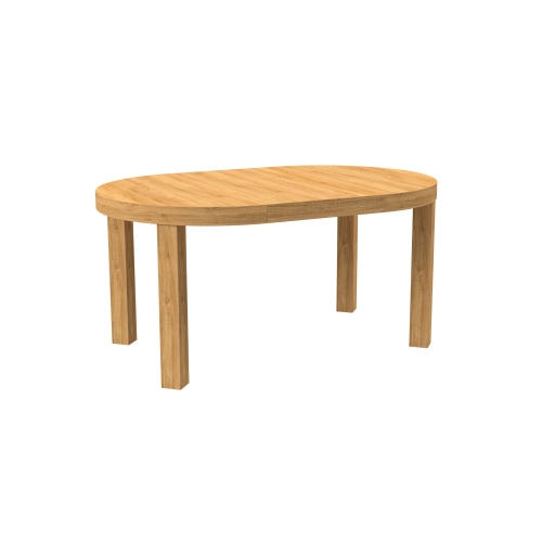 Stół ST-111A  okrągły rozładany dębowy