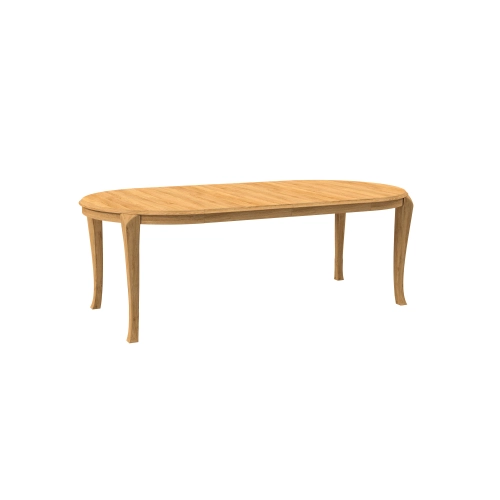 Stół ST-110A  okrągły rozkładany dębowy