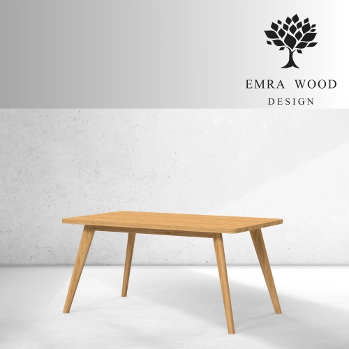 Stół ST-100A  prostokątny drewniany- dąb,jesion .