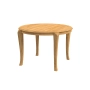 Stół ST-110A  okrągły rozkładany dębowy