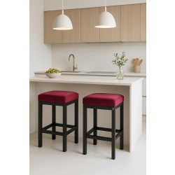 Hoker Tapicerowany Bordo HP-1