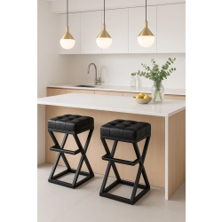 Hoker Pikowany Czarny HP-4