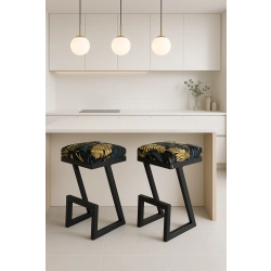 Hoker Tapicerowany Monstera 02 Wonder Velvet HP-3