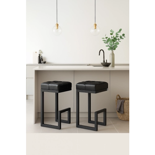 Hoker Pikowany Czarny HP-2