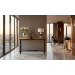 KONSOLA - REGAŁA Z DREWNA LITEGO DĄB OLCHA JESION SKD-385