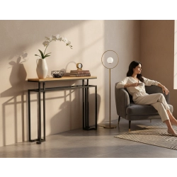 KONSOLA Z DREWNA LITEGO DĄB OLCHA JESION SKD-366