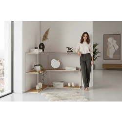 KONSOLA - REGAŁ BIAŁY SKD-363