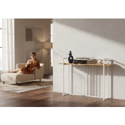 KONSOLA Z DREWNA LITEGO DĄB OLCHA JESION SKD-367