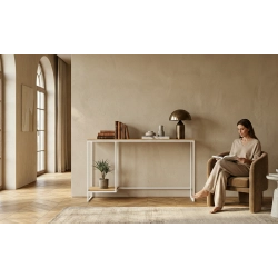 KONSOLA Z DREWNA LITEGO DĄB OLCHA JESION SKD-372