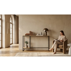 KONSOLA Z DREWNA LITEGO DĄB OLCHA JESION SKD-372