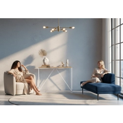 KONSOLA - REGAŁA Z DREWNA LITEGO DĄB OLCHA JESION SKD-387