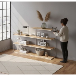 KONSOLA - REGAŁ BIAŁY SKD-364