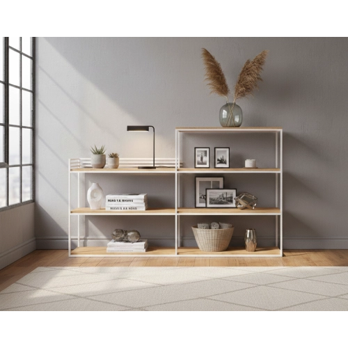 KONSOLA - REGAŁ BIAŁY SKD-364