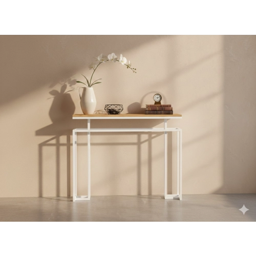 KONSOLA Z DREWNA LITEGO DĄB OLCHA JESION SKD-366