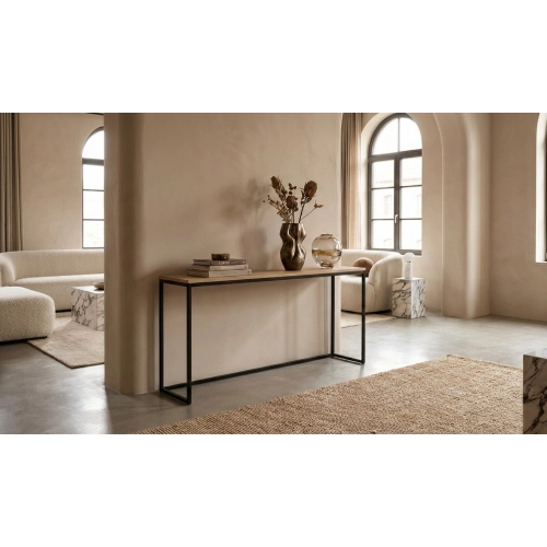 KONSOLA  DREWNO LITE DĄB OLCHA SKD-332