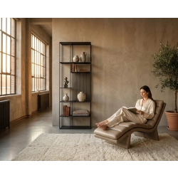 REGAŁ NA KSIĄŻKI METALOWE   RNK-186