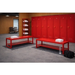 Ławka Metalowa Loft LM-158 Kolor Czerwony Rozmiary od 50 cm do 200 cm