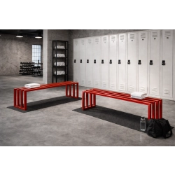 Ławka Metalowa Loft LM-103 Kolor Czerwony  Rozmiary od 50 cm do 200 cm