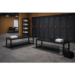 Ławka Metalowa Loft LM-158 Kolor Czarny Rozmiary od 50 cm do 200 cm