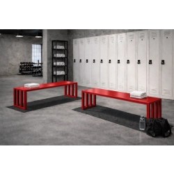 Ławka Metalowa Loft LM-154 Kolor Czerwonego Rozmiary od 50 cm do 200 cm