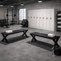 Ławka Metalowa Loft LM-156 Kolor Czarny Rozmiary od 50 cm do 200 cm