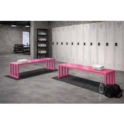 Ławka Metalowa Loft LM-154 Kolor Różowego Rozmiary od 50 cm do 200 cm