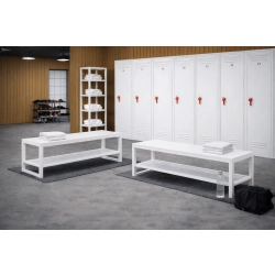 Ławka Metalowa Loft LM-158 Kolor Biały Rozmiary od 50 cm do 200 cm