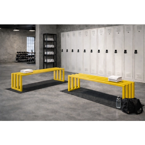 Ławka Metalowa Loft LM-103 Kolor Żółty Rozmiary od 50 cm do 200 cm