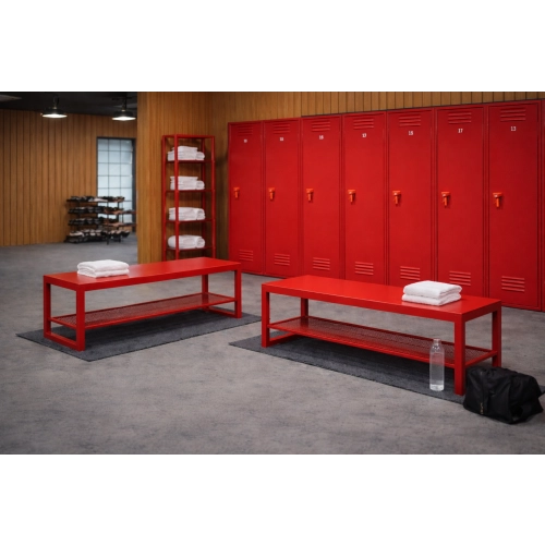 Ławka Metalowa Loft LM-158 Kolor Niebieski Rozmiary od 50 cm do 200 cm