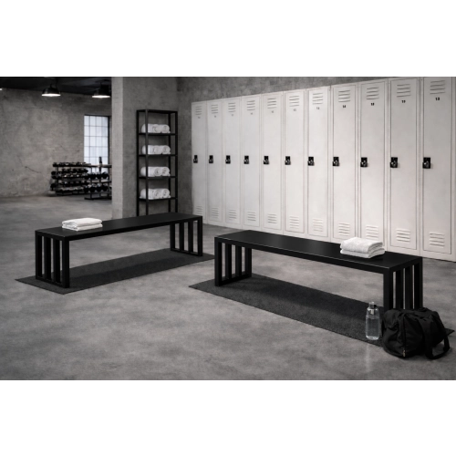 Ławka Metalowa Loft LM-154 Kolor Czarny Rozmiary od 50 cm do 200 cm