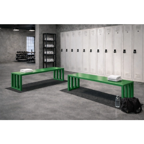 Ławka Metalowa Loft LM-154 Kolor Zielony Rozmiary od 50 cm do 200 cm