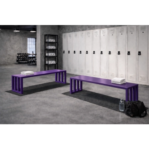 Ławka Metalowa Loft LM-154 Kolor Fioletowy Rozmiary od 50 cm do 200 cm