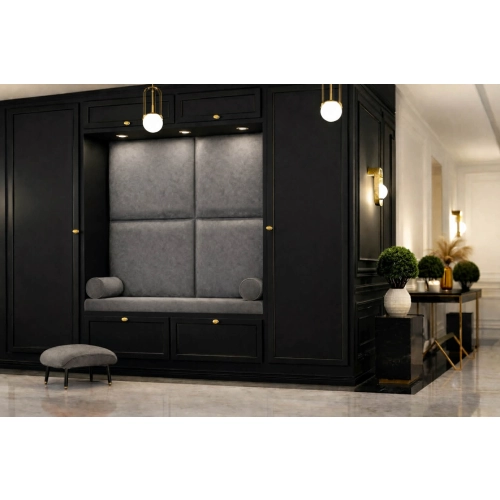 Panel Ścienny Tapicerowany Gładki Kwadrat PSG-5