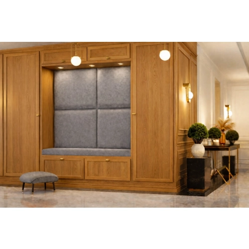 Panel Ścienny Tapicerowany Gładki Kwadrat PSG-5