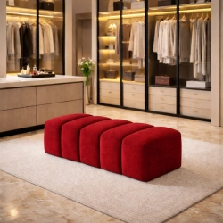 Pufa Bubble tapicerowana – nowoczesna pufa premium PU-10