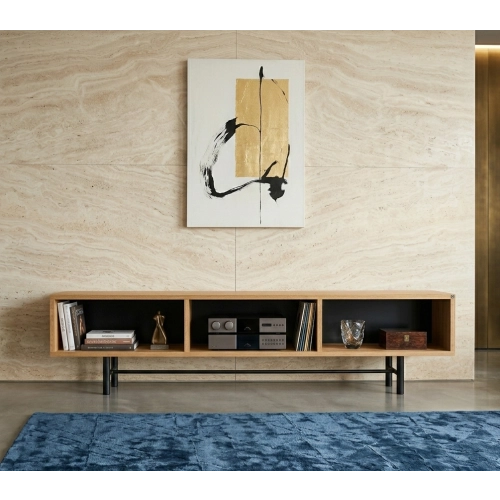 Szafka RTV-63 Drewno Lite Dąb Loft Lakier Rozmiary od 100 cm do 200 cm PREMIUM