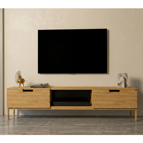 Szafka RTV-45 Drewno Lite Dąb Loft Lakier Rozmiary od 100 cm do 200 cm PREMIUM